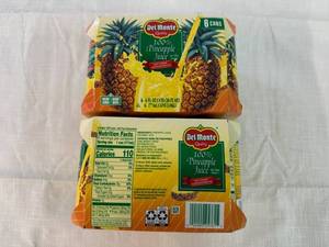 2x 6-6oz Cans Del Monte Pineapple Juice