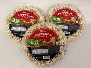 H. 3x Ultimo Pepperoni Pizza