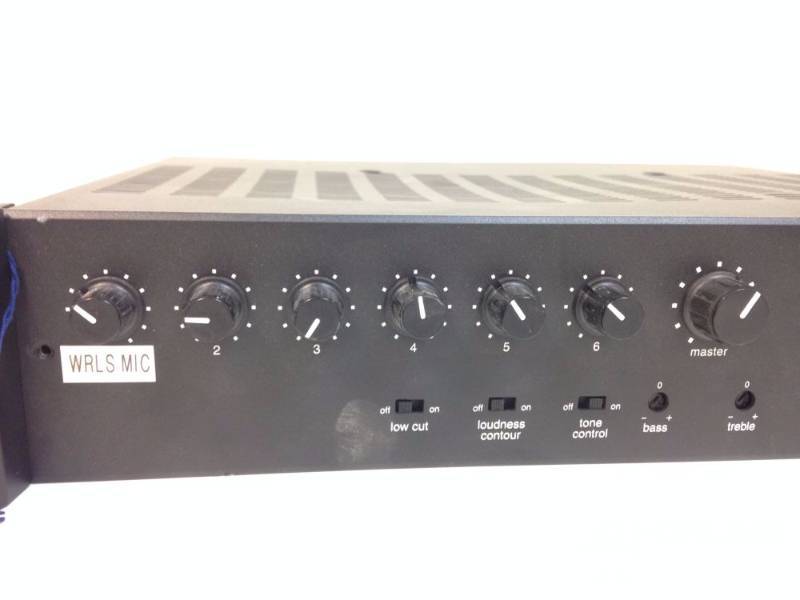 Biamp Systems 6-Input Rackmount Mixer Amplifier