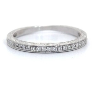 Shane Company 0.15 Carat Natural Diamond Band in 14K White Gold $10,000 Retail Paid for Set VIDEO