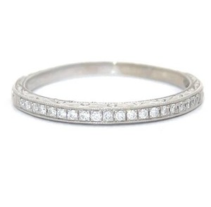 Shane Company 0.15 Carat Natural Diamond Band by in 14K White Gold $10,000 Retail Paid for Set VIDEO