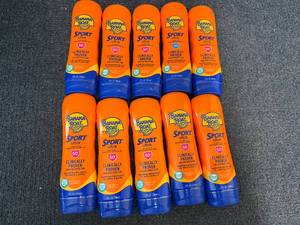 10 Bottles Of Banana Sport Sunscreen