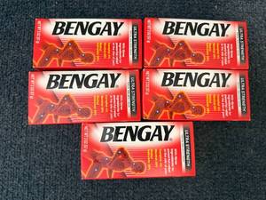 5 Packs Of Bengay Ultra Strength