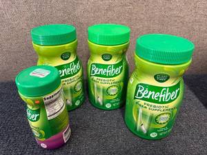 4 Packs Of Benefiber Prebiotic