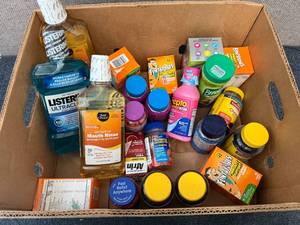 Box Of Misc Supplements