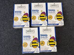 5 Packs Of Zarbees Sleep Chews