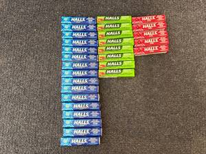 Lot Of Halls Cough Relief Drops