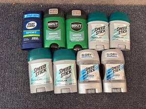 9 Sticks Of Deodorant