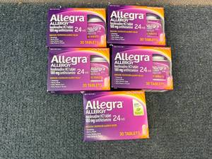 5 Packs Of Allegra Allergy