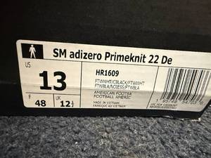 Adidas Adizero Primeknit Cleats Size 13