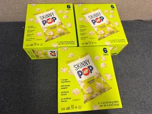 3 X 6Ct Boxes Of Skinny Pop Original