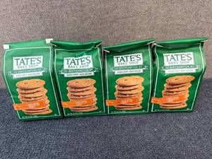 4 Bags Of Salted Caramel Tates Cookies
