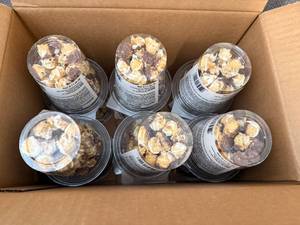 12 Cups Of Drizzled Caramel Corn