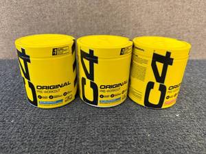 3 Containers Of C4 Original Pre Workout