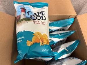 6 Bags Of Cape Cod Original Chips