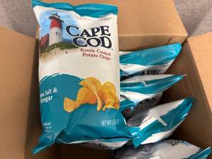 6 Bags Of Cape Cod Original Chips
