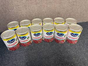 13 Cans Of Ocean Spray Cranberries