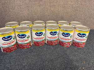 15 Cans Of Ocean Spray Cranberries