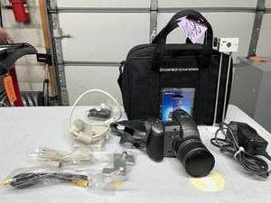 MSRP $1,800 Sony Cyber-shot Pro DSC-D770 Digital Camera 5X Manual Zoom  Focus Rings 1999 Pro Bridge Camera TTL Viewfinder 2.5 LCD Live Histogram Includes Canfield Bag Power Adapter Cables Lens Hood Mount Perfect For Photography &amp Clinical Imaging