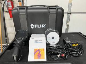 MSRP $4,000 FLIR E40 Thermal Imaging Camera Exx Series MSX Image Enhancement Touchscreen WiFi Bluetooth SpotBox Temp Analysis Includes Hard Case Charger Cables Perfect For HVAC Electrical Panels Building Inspections Water Damage Heat Loss & Energy Audits