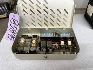 MSRP $3,000  COMPUTER MOTION AESOP INSTRUMENT SET, ROBOTIC LAPAROSCOPIC ACCESSORY KIT W 10MM &amp 5MM SCOPE FITTINGS, COLLARS, HOLDERS &amp STERILIZATION TRAY FOR AESOP CAMERA CONTROL SYSTEMS