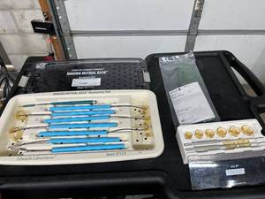Edwards Lifesciences Magna Mitral Ease Accessory Set SET1173 Surgical Sizer &amp Instrument Kit Replica  Barrel Sizers Flexible Nitinol Handles Reusable Sterilization Tray Designed For PERIMOUNT Magna Mitral Ease Valve Implant Procedures