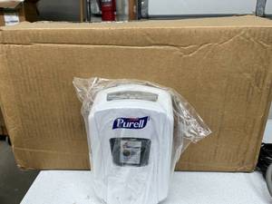 LOT OF 14 Purell Skilcraft LTX-12 Touch Free Automatic Sanitizer Dispensers 1200mL High Capacity Infrared Sensor GOJO Smart Electronics ADA Compliant Quick Level Window Perfect For Schools Offices Clinics Bathrooms & High Traffic Areas