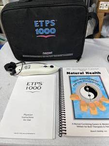 ETPS 1000 Acupuncture Point Stimulator Trigger Point Finder Microcurrent Therapy Probe Kit w Case Manuals Great For Muscle & Soft Tissue Treatment