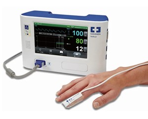 MSRP $4,500 Covidien Nellcor PM1000N Bedside Pulse Oximetry Monitor OxiMax Technology SatSeconds Smart Alarms Trend Data Storage USB Download Perfect For Hospitals Clinics Sleep Labs Home Health Monitoring SpO2 Pulse Respiration Tracking - WORKS GREAT