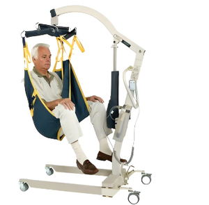 MSRP $4,200 Med-Care Products MAX-600 Electric Patient Lift Bariatric 600 lb Capacity Powered Boom Transfer System 6 Point Cradle Emergency Lowering Great For Nursing Homes Hospitals Home Care Safe Bed To Wheelchair Transfers