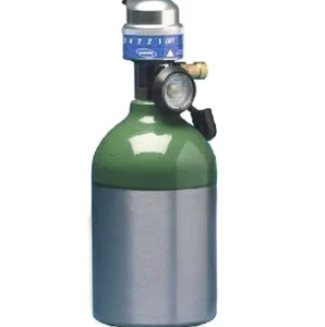 Invacare HomeFill Integrated Oxygen Conserver Cylinder ML6 Portable Refillable Oxygen Tank Built-In Pulse Dose Settings 1-5  Continuous Flow Lightweight Travel Size Holds 170L Oxygen Perfect For Home Oxygen Users Needing Portable Backup