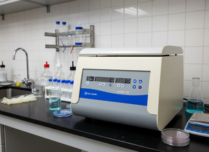 MSRP $3,000  FISHER SCIENTIFIC ACCUSPIN 400 CENTRIFUGE, DIGITAL BENCHTOP LAB CENTRIFUGE W VARIABLE SPEED &amp TIMER CONTROLS, HIGH-CAPACITY SAMPLE PROCESSING FOR CLINICAL, LAB, RESEARCH &amp EDUCATIONAL USE  GREAT WORKING CONDITION