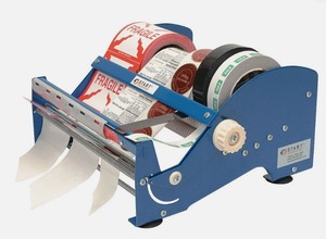 NEW OPEN BOX Start International SL9512 Multi-Roll Label Dispenser Heavy Duty Steel Tabletop Adjustable Dividers Perfect For Warehouse Shipping &amp Labeling