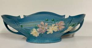 L2 - Vintage Roseville Cosmos Console Bowl - 1939