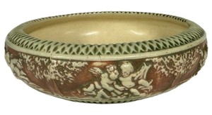 L5 - Roseville Donatello Bowl - Antique 1915