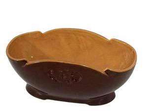 K4 - Roseville Mayfair Brown Planter