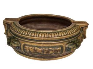 K3 - Roseville Florentine Ashtray - Antique (1924-1928)