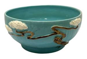 M3 - Vintage Roseville Pottery Console Ming Tree Bowl