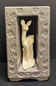 A1 - Vintage Shawnee Deer Vase