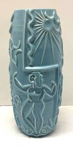 F1 - Red Wing Art Deco Vase