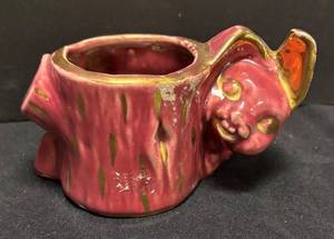 A2 - Vintage Shawnee Peeking Bunny Planter