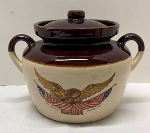 H4 - McCoy Bean Pot - Spirit of Seventy Six Pattern