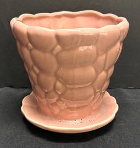 H1 - Brush McCoy Pink Flower Pot
