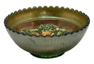 M4 - Imperial Carnival Glass Windmill Bowl