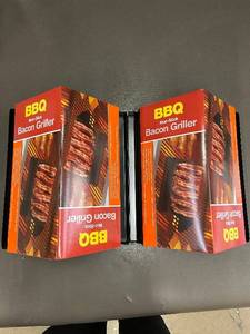 BBQ Non-Stick Bacon Griller - 2-Pack