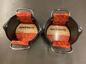 Sauce & Bean Pot Pair - 2 Pieces