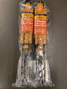 Mr Bar-B-Q 3-Piece Stainless Steel BBQ Tool Set