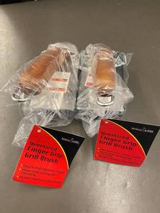 Mr. Bar-B-Q Oversized Finger Grip Grill Brush