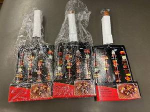 Deluxe Kabob Grilling Skewers - 3-Pack