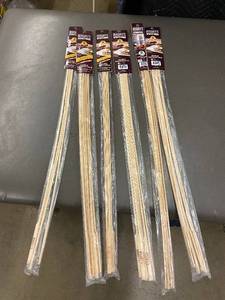 Hersheys Smores Bamboo Paddle Skewers 31 inches Long - 468 Piece Packs